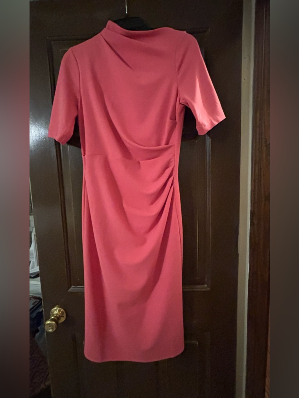 Maggy London Coral Midi Sheath Dress